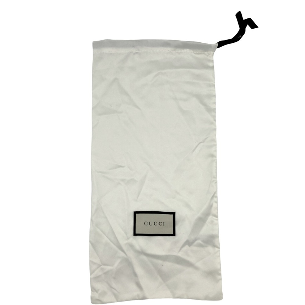 New - Gucci White Satin Shoe Dust Bags - 8.5W x 16”H - Qty 1